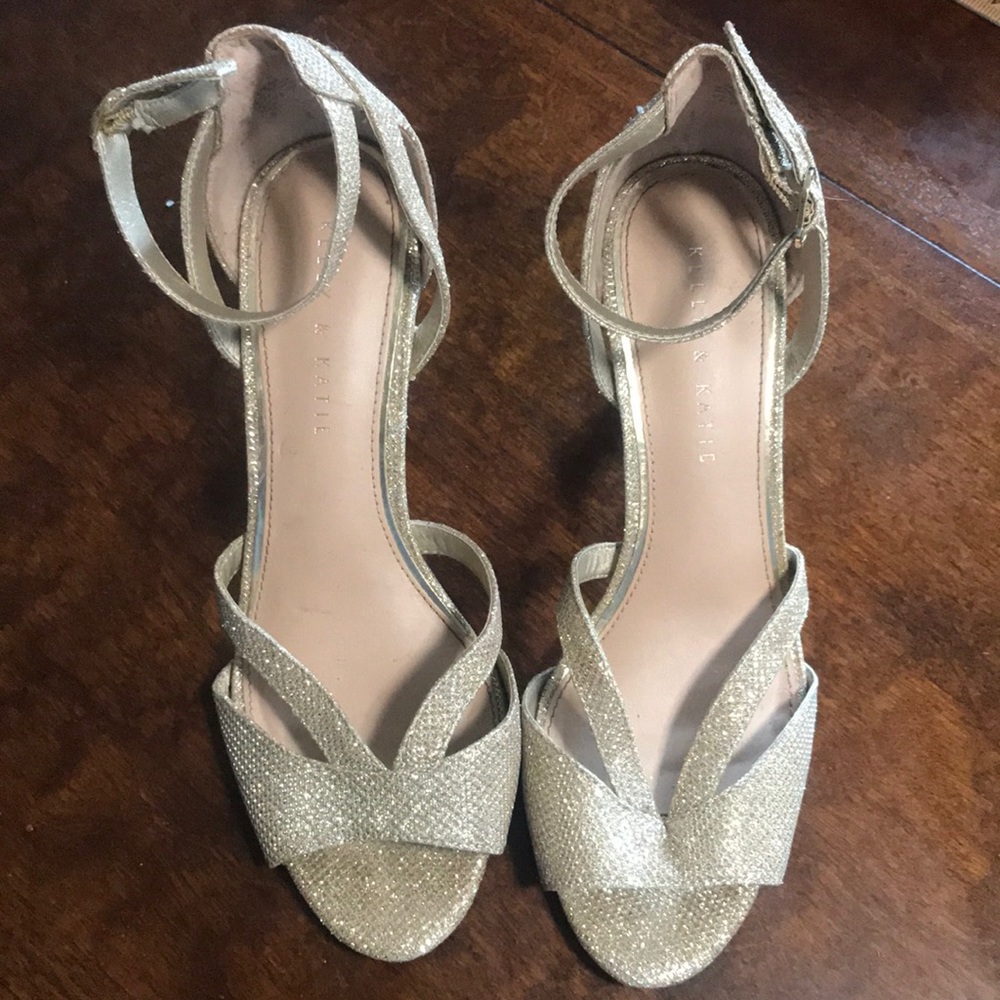 Gold Wedding Pumps